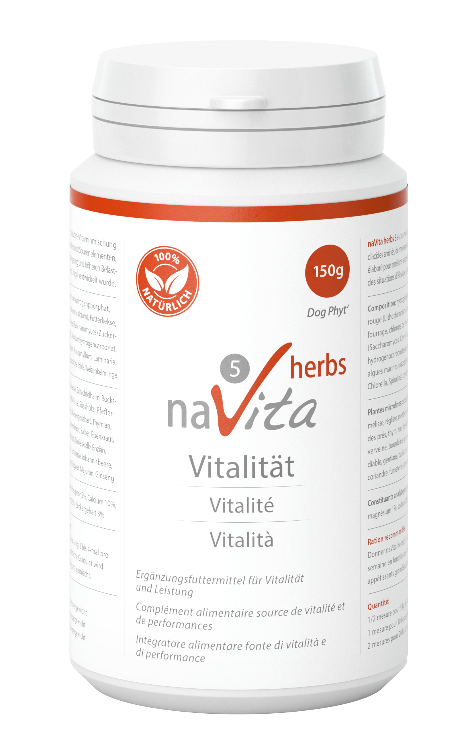 herbs 5 Vitalità & equilibrio 150g